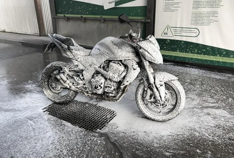 Mycie motocykla