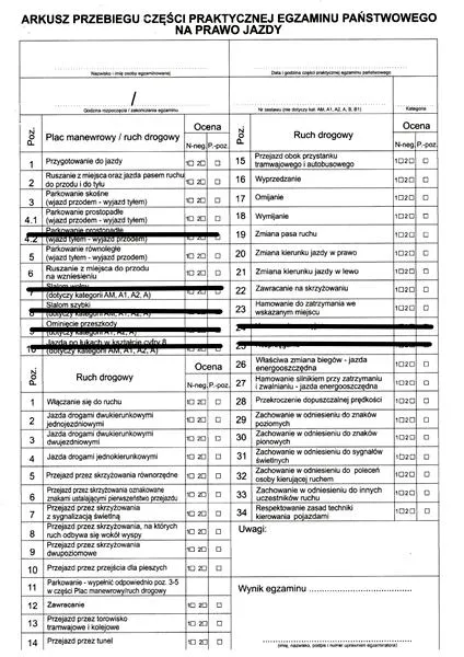 Wypełnianie druku opłaty